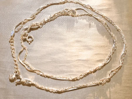 Gemini Anklet 925 Silver