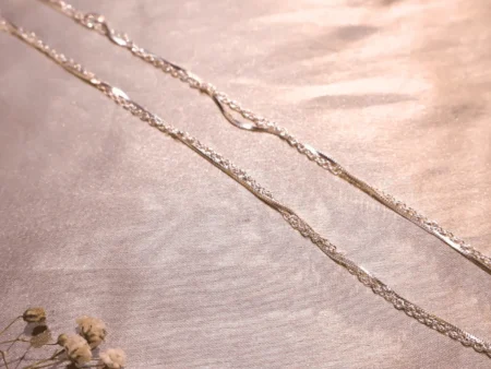 Gemini Anklet 925 Silver