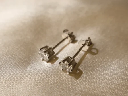 Sturdy Studs Earrings 925 Silver