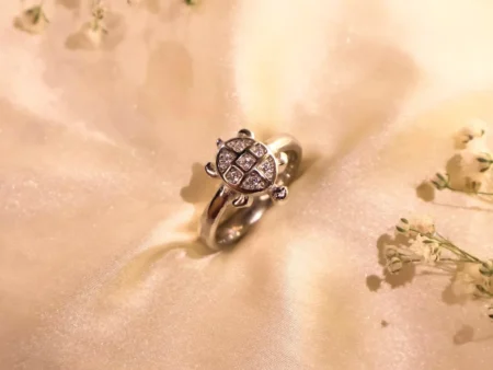 Turtle Ring 925 Silver
