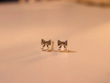 Bow Earrings 925 Silver