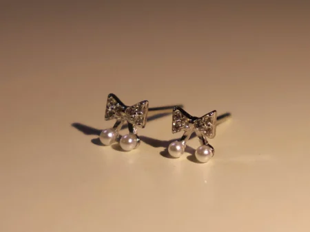 Bow Earrings 925 Silver