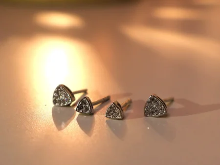 Triangle Earrings 925 Silver