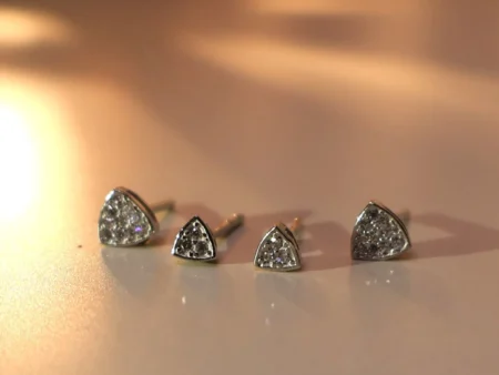 Triangle Earrings 925 Silver