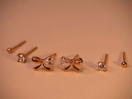 Ribbon Earrings 925 Silver