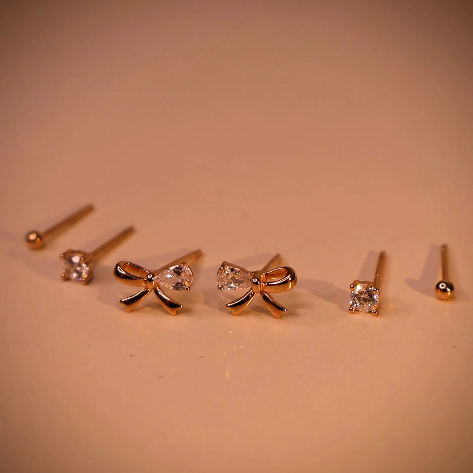 Ribbon Earrings 925 Silver