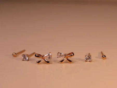 Ribbon Earrings 925 Silver