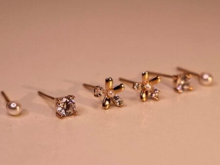 Floral Diva Earrings 925 Silver
