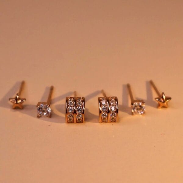 Starline Earrings 925 Silver
