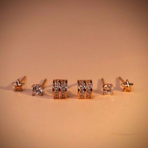 Starline Earrings 925 Silver
