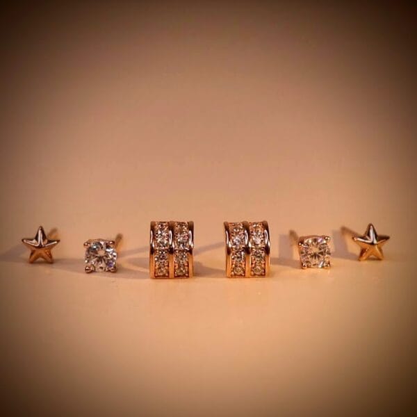 Starline Earrings 925 Silver