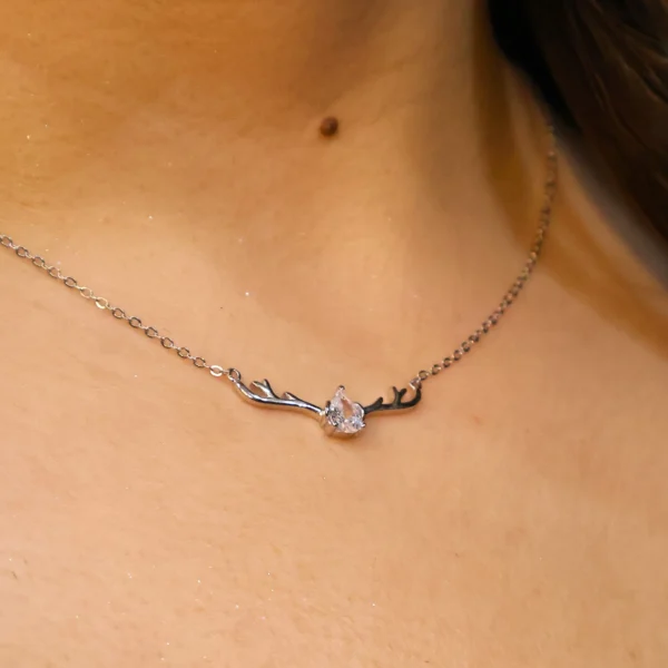 Deer Necklace 925 Silver