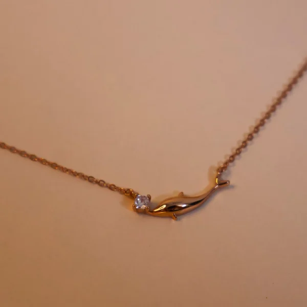 Dolphin Necklace 925 Silver