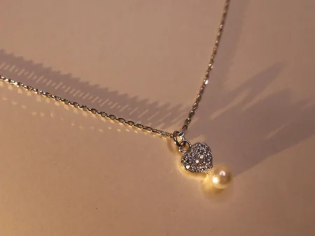 Hearty Pearl Pendant 925 Silver