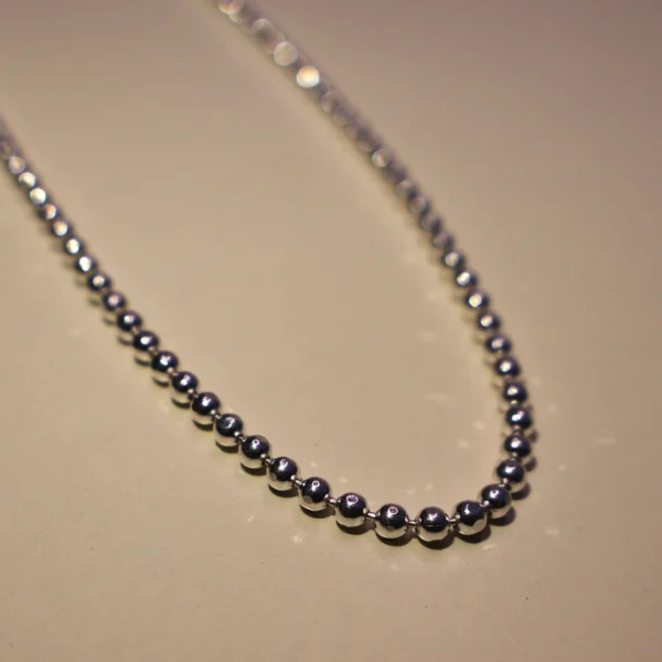 Iced Ball Chain 925 Silver