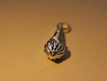Hanuman Gada Pendant 925 Silver