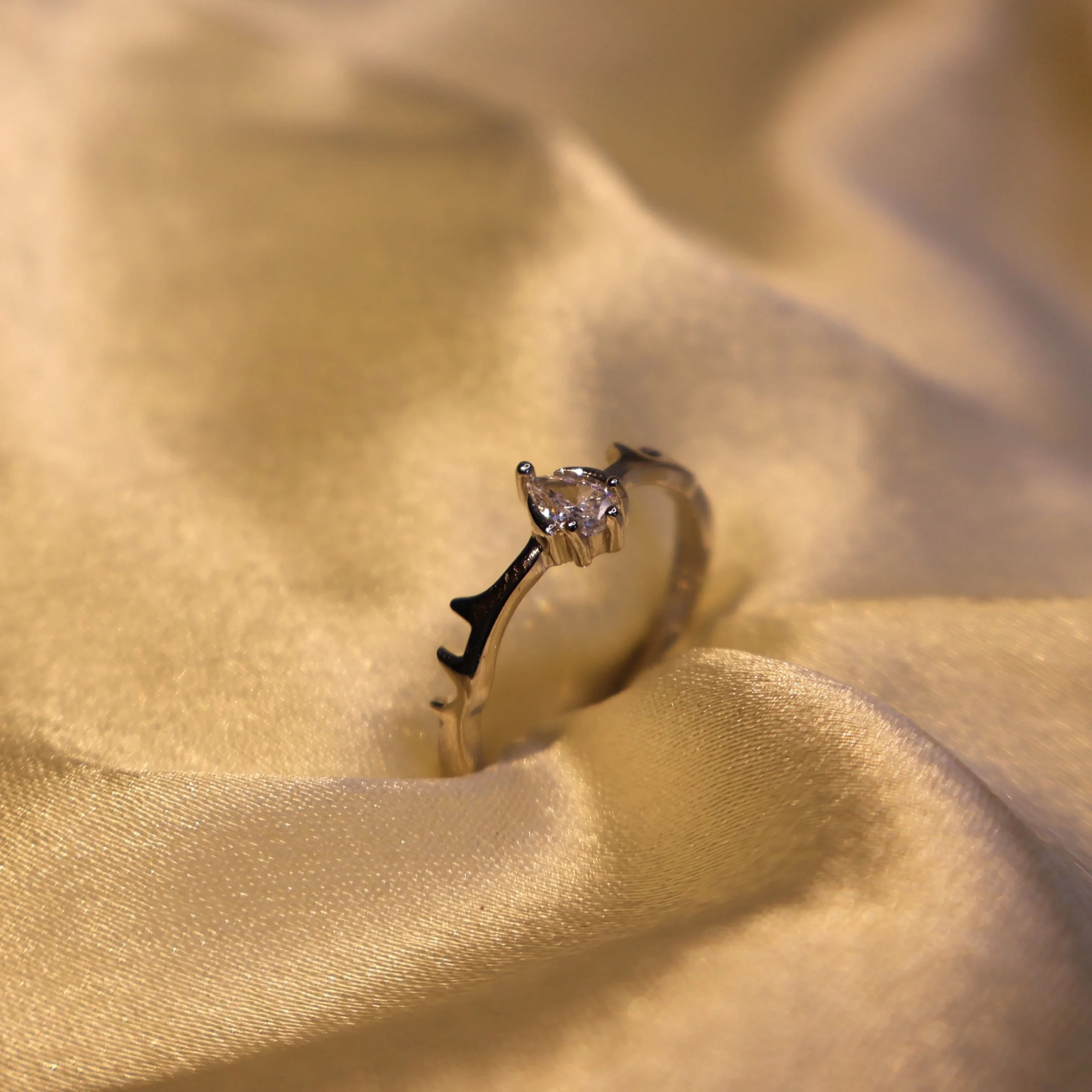 Deer-ly Adjustable Ring 925 Silver
