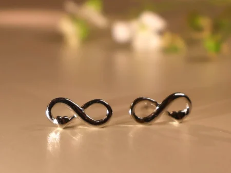 Infinity Earrings 925 Silver