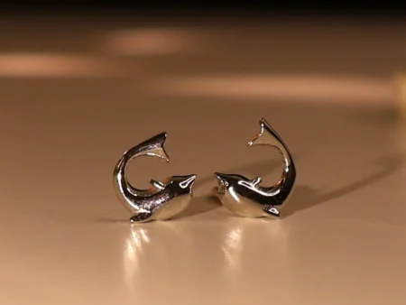 Dolphin Earrings 925 Silver
