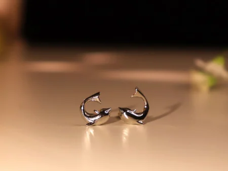 Dolphin Earrings 925 Silver