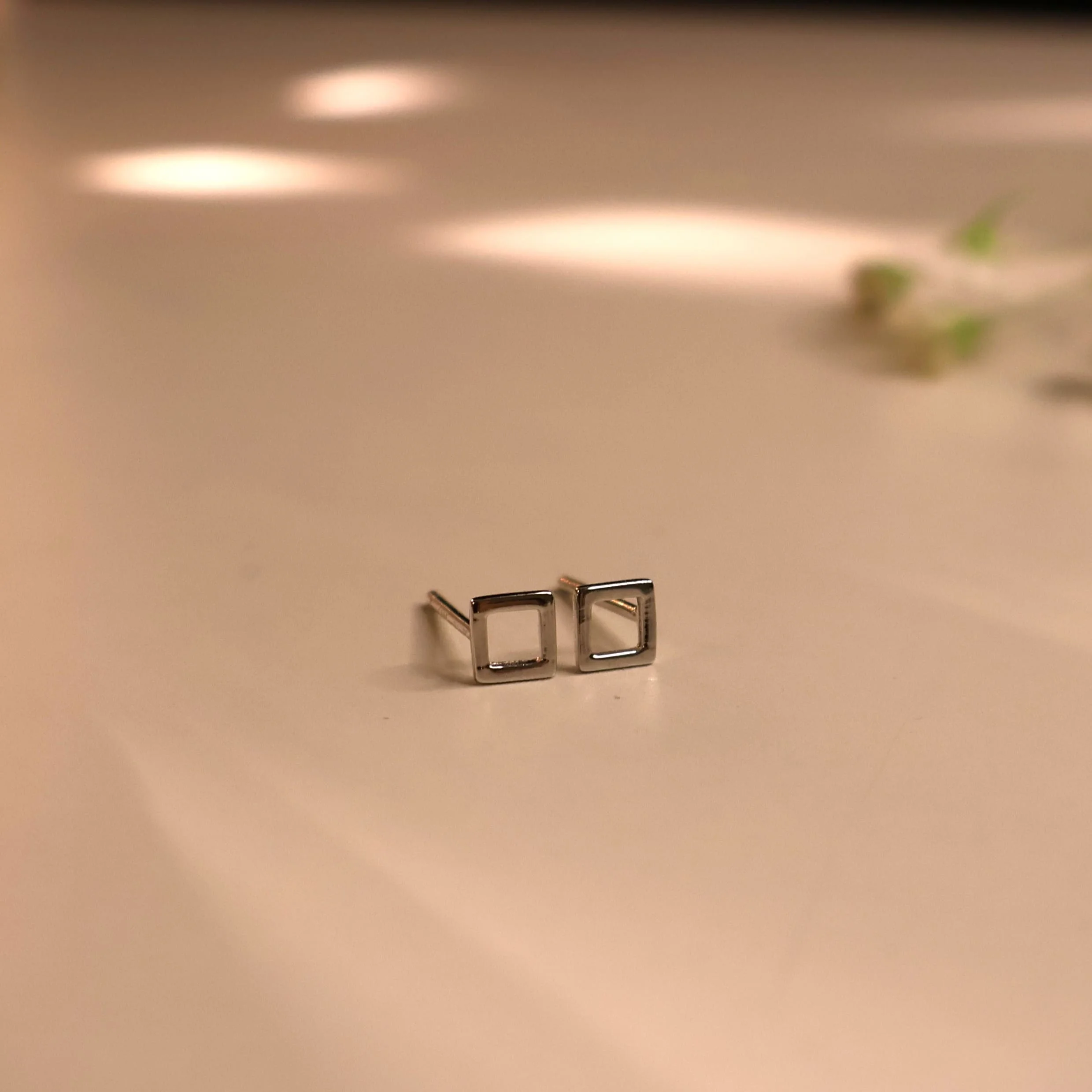 All Side Same Earrings 925 Silver