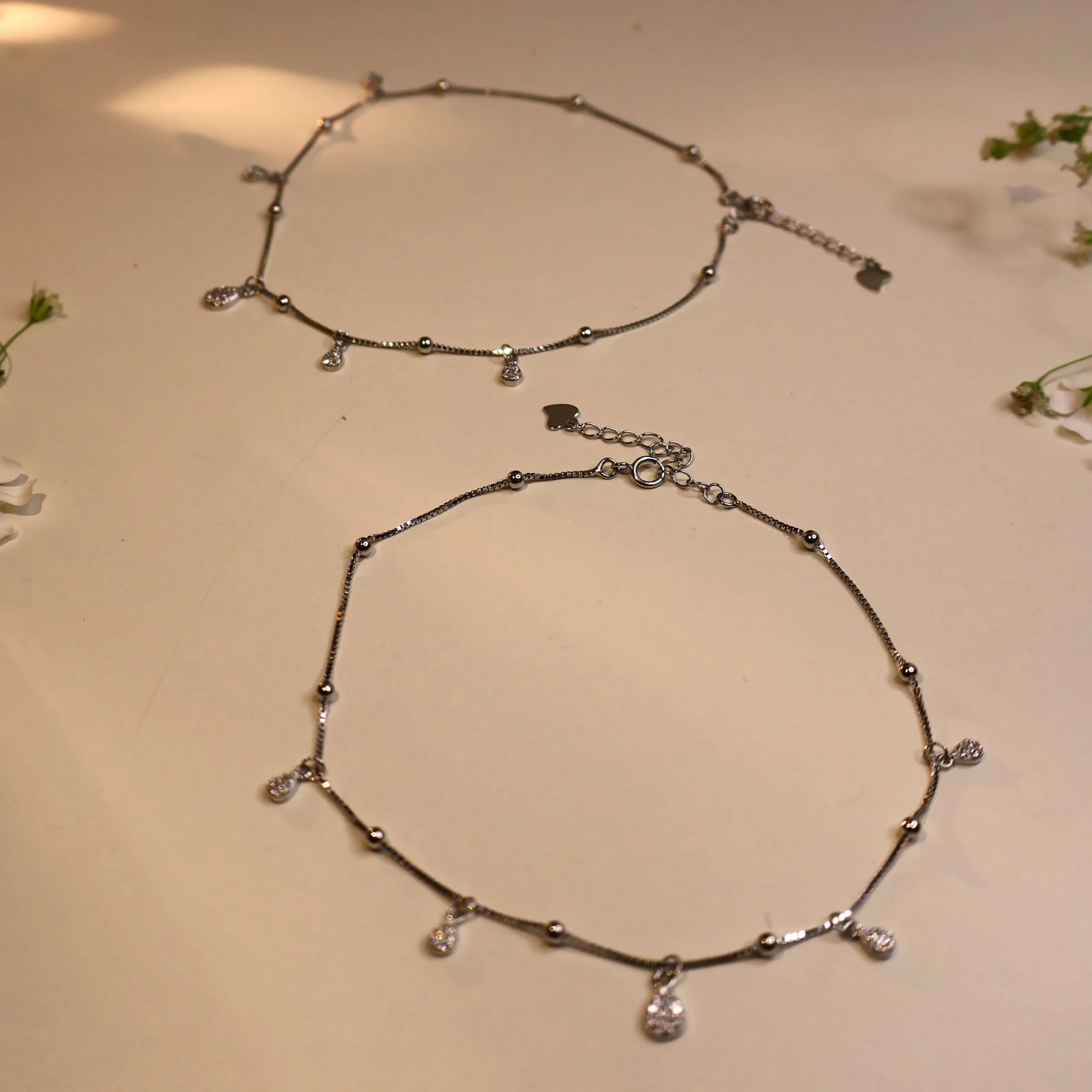 Antra Anklets 925 Silver