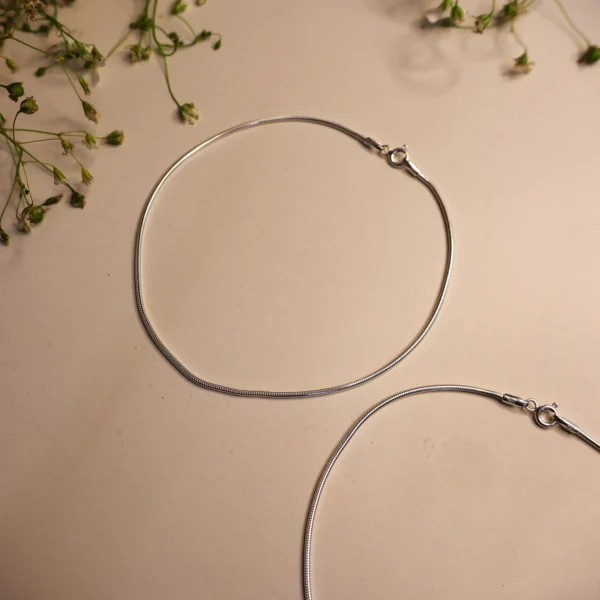 Snake Anklets 925 Silver