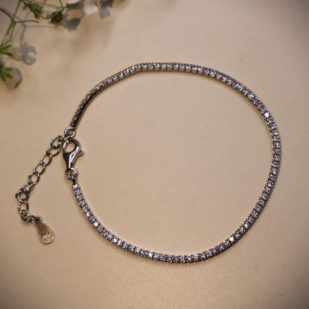 Britney Tennis Bracelet 925 Silver