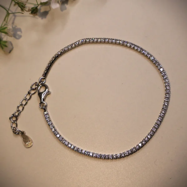 Britney Tennis Bracelet 925 Silver