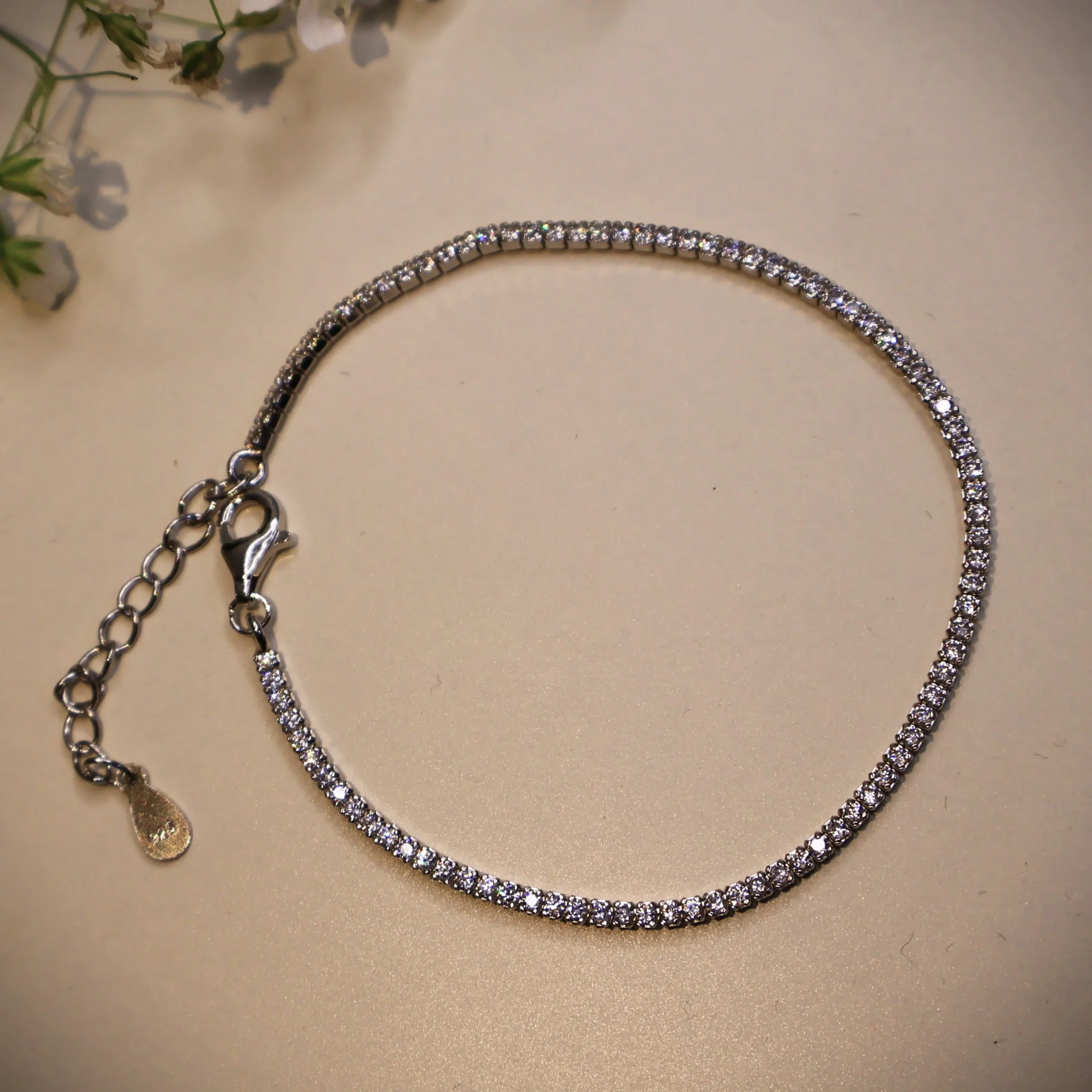 Britney Tennis Bracelet 925 Silver
