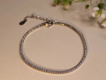 Britney Tennis Bracelet 925 Silver
