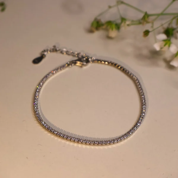 Britney Tennis Bracelet 925 Silver