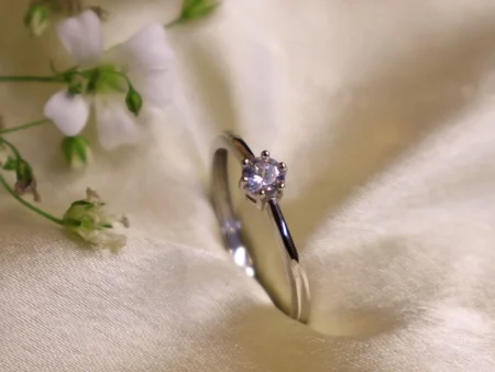 Simply Solitaire Adjustable Ring 925 Silver